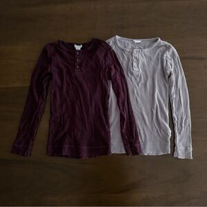 Jamie Kay Organic Cotton Modal Ribbed Henleys